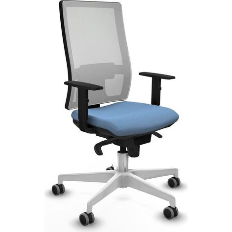 Piqueras y Crespo Silla de Oficina Azul Cielo Ergonómica (1/3)