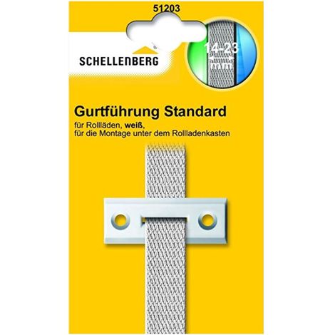SCHELLENBERG Gurtführung Standard Rechteckig Weiß (1/3)
