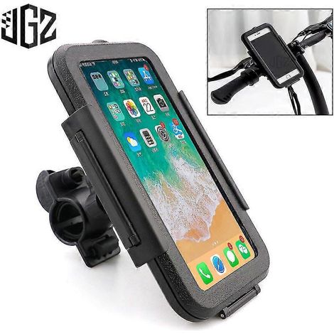 22-28 mm Universal Motorrad ABS Wasserdichte Handyhalterung Tasche GPS Verstellbare Ständerhalterung für Honda DUCATI Suzuki Benelli-- (1/5)