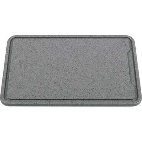 Planche à découper zassenhaus plastique gris foncé 42x27 cm (1/2)