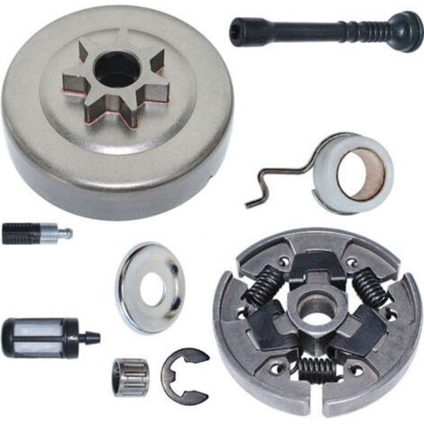 Kit de pignon et d'embrayage 3/8 "pour STIHL 017 018 MS170 MS180 021 023 025 MS210 MS230 MS250 (1/5)