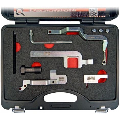 BAHCO - Coffret d'outils de calage pour moteurs MINI-PAS 1.4-1.6 Essence