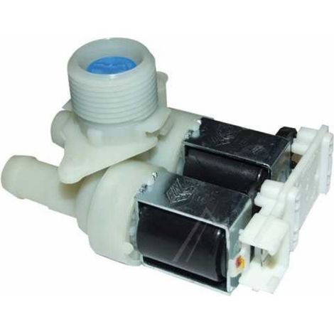 Elettrovalvola doppia lavatrice 2 Vie 90° 14Mm Con Morsetto Whirlpool Ignis
