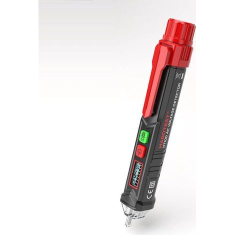 Non-contact voltage tester, dual-sensitivity voltmeter 12V/48V–1000V, LCD screen, phase (1/5)
