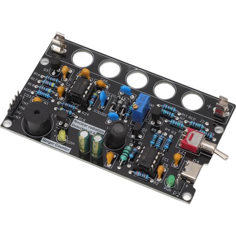 Kit de compteurs Geiger V0.8 : tube à monter soi-même pour détecteur de rayonnement nucléaire (accessoires 380 V–550 V). (1/5)