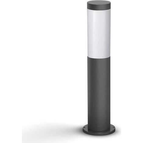 Philips – Lampadaire extérieur sur poteau Utrecht – Poteau anthracite – 1x20W haute tension – Compatible ampoules LED – Éclairage jardin moderne (1/10)