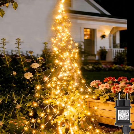 2 m 400 LED Christmas Tree Fairy Lights with Transformer (1/5)