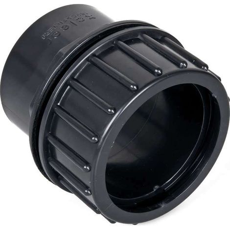Passe paroi à VISSER PVC 75 mm pour bassin de jardin et cuves réserves