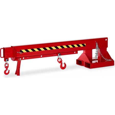 RR Industrietechnik Kranarm Typ RKA5 bis zu 5000kg Tragkraft RAL 3000 Feuerrot