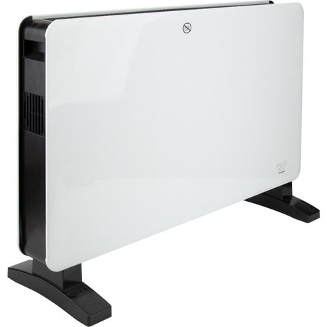 Radiateur mobile Turbo Jetwarm 2000W - blanc et noir - Voltman (1/5)