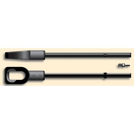 Anneau de sortie hexagonal 7 mm – Longueur 165 mm – Couple max 120 Nm – Compatible moteurs Somfy CSI filaire (1/4)
