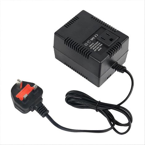 300-W-Spannungswandler, 220 V/240 V auf 110 V/120 V, intelligenter und effizienter Adapter mit Überhitzungsschutzstecker (1/5)