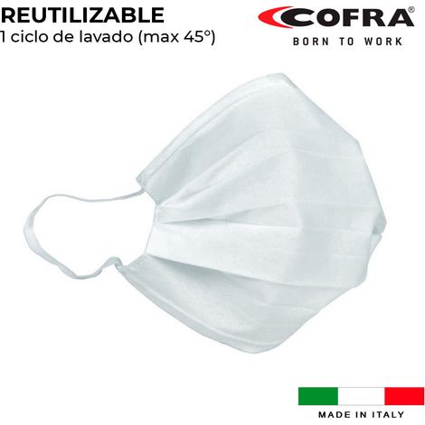"dernières unités" s. of. masque semi-facial reutilisable hygienisé cofra med mask-1 (1/2)