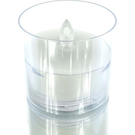 Kaemingk Solar Kerzen Flacker Effekt 7.5-H7 cm klar (1/2)