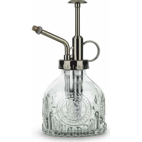 Vaporisateur En Verre - Arrosoir Vintage 16,5 Cm Hauteur - Buse Anti-Fuite Haute Pulvérisation - Pour Plantes D Intérieur Et Nettoyage - 200 Ml (1/5)