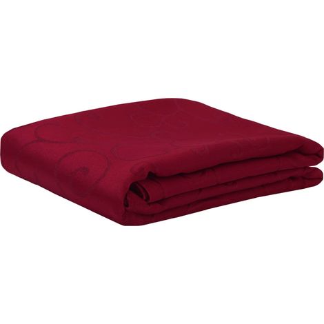 Tischdecke Oval Weinrot 130 x 180 cm vidaXL (1/5)