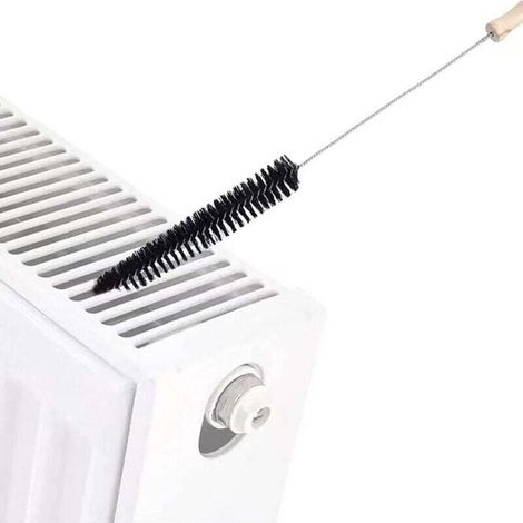 Spazzola per termosifoni in pelo di capra da 72 cm - La spazzola con la testina lunga per termosifoni - Crezuo