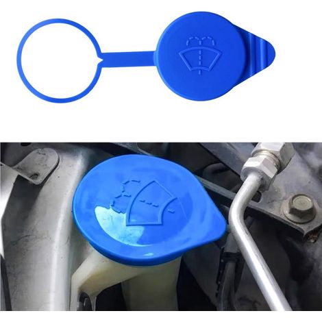 Couvercle de réservoir d'essuie-glace et de réservoir d'eau, remplace le couvercle de réservoir de carburant CP9Z17A605A, compatible avec Ford Focus 2012-2018 (1/5)