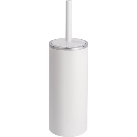 Wenko INCA conjunto cepillo WC blanco diseño moderno