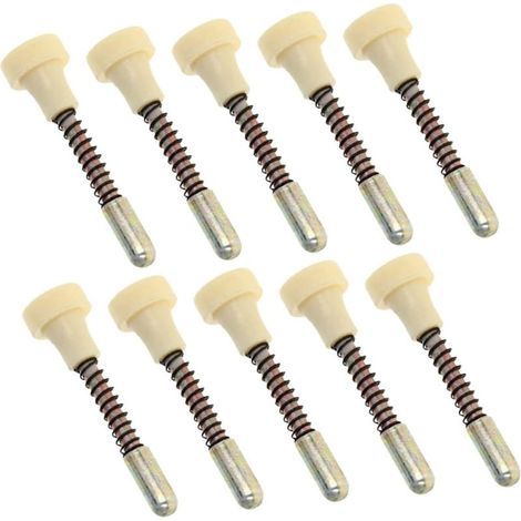 Système à pression pour 10 loquets extensibles en acier inoxydable rampes et murs (1/5)