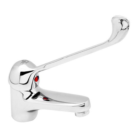 MONOCOMANDO LAVABO CON LEVA CLINICA SERIE INES (Hydrall)- Cromo- HYDRA- pezzi 1 (1/2)