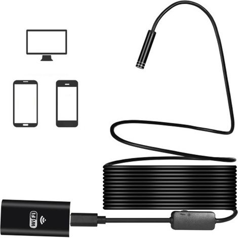 1 m wasserdichtes WLAN-Endoskop für Mobiltelefone (1/5)