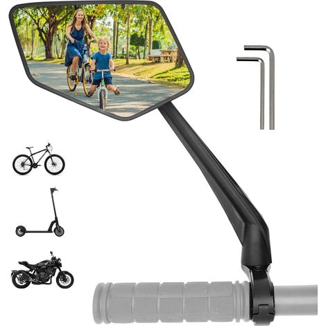 REEZER RS1 - Retroviseur velo et trottinette electrique - guidon 22 à 25,4 mm - GAUCHE (1/5)