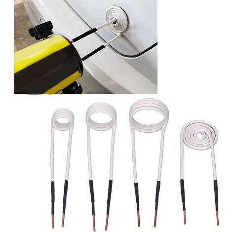Ensemble de 4 résistances électriques à noyau en laiton de 2,5 mm. Résistance haute fréquence flexible et durable, idéale pour le desserrage des boulons et écrous rouillés. (1/5)