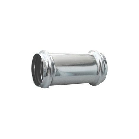 CANOTTO GIUNZIONE PER TUBI IN OTTONE CON 2 O-RING Diam. mm. 40