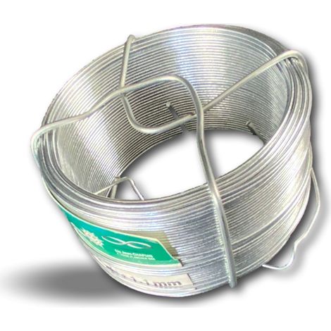 Fil acier galvanisé Souple Ø 1,1 mm x 50 m Jardinage Loisirs créatifs - Quantité x 1 - Fil 1,1 mm - 50 m (1/5)