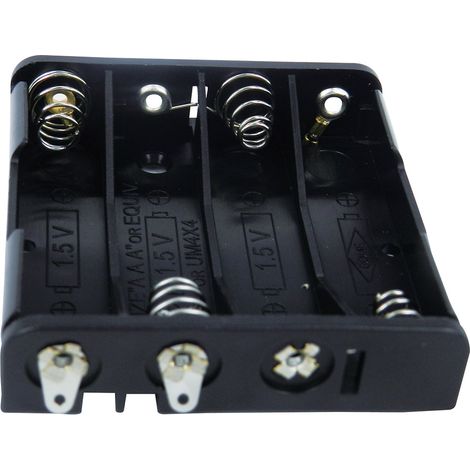 Porte-pile 4 x RS PRO AAA ( Prix pour 1 ) (1/2)