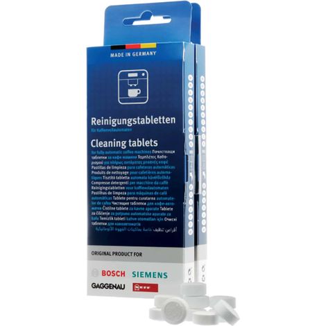 Pastillas de limpieza Bosch 00311970 / TCZ6001 (10 uds.)