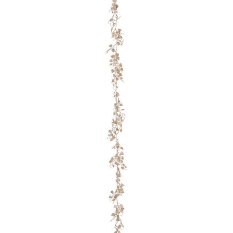 Girlande aus goldenen Blättern, 180 cm (1/2)