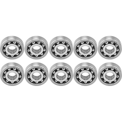 10 roulements à billes en acier 1029, haute précision, technologie avancée, faible bruit, lot de 10 pièces (1/5)