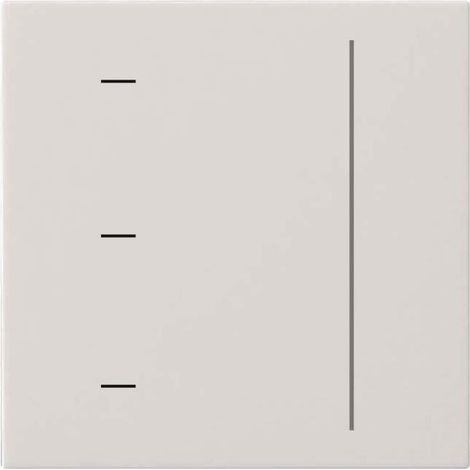 Gira S3000 Interruttore touch bianco lucido