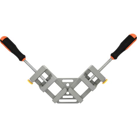 Pince à angle droit à double poignée en alliage d'aluminium 90° pour accessoires de quincaillerie de menuiserie (1/5)