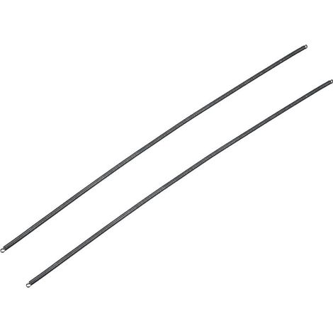 sourcing map Tension Spring Tension Spring Extension Springs Wire Dia OD Free Length Spring Steel Small Double Hook (1/4)