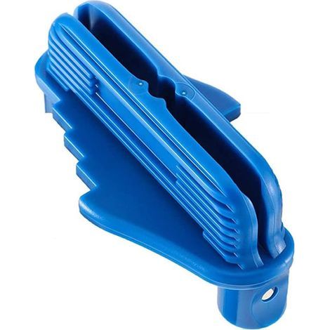multi-function center marking tool with magnet for woodworking, positioning measuring ruler for grooving, easy to carry (blue) (1/5)