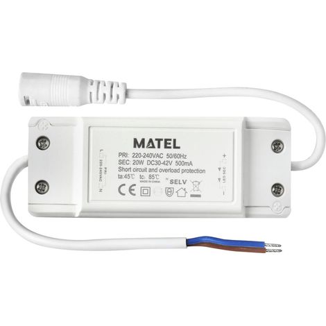DRIVER PANEL LED MATEL 20W 295x295 MM (1/2)