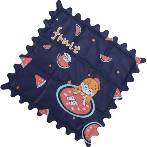 Coussin réfrigérant en PVC pour voiture, coussin de glace liquide, bloc de glace imperméable pour l'été chaud 7861 Fille pastèque bleue (1/5)