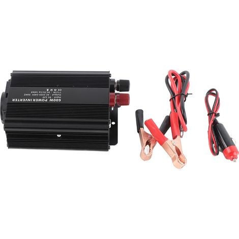 12V 600W Sinus-Wechselrichter mit Solarpanel (1/5)