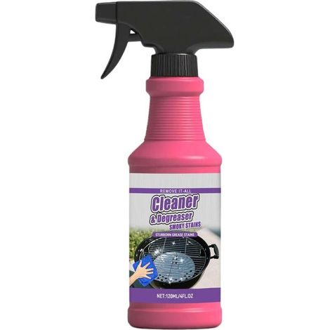 Spray Dégrasseur Pour Gril 120ml Dégraissant Barbecue Grilles de Cuisson Spray Nettoyant Four De Cuisson Poêle Plat De Tache Graisse (1/5)
