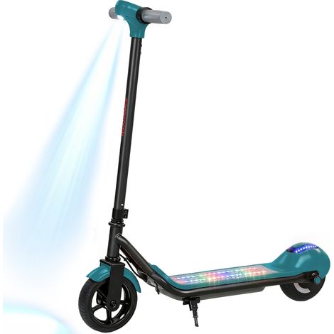 Electric Scooter for Kids-with LED Display-Green (1/5)