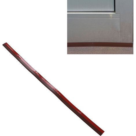 Silikon-Türdichtungsband, winddicht, staubdicht, isolierend, 4 cm x 100 cm, braun (1/5)