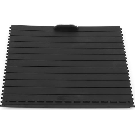 Rollabdeckung für die Mercedes-Mittelkonsole (Art.-Nr. 1666805802) – Schwarzes ABS+PC – Kompatibel mit ML/GL/GLS/GLE (1/5)