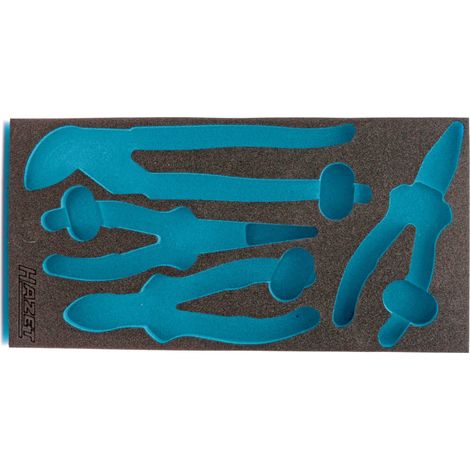 2-Komponenten Weichschaumeinlage 163-257L L x B: 342 mm x 172 mm (1/3)