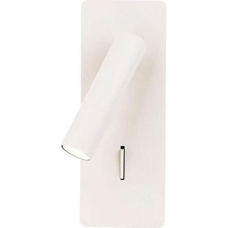 Lampe de chevet LED blanche simple et moderne, lampe créative pour chambre à coucher, lampe de lecture technique rétractable personnalisée