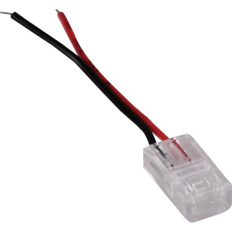 Connecteur ruban LED COB 8mm 2 broches 12-24V Polux (1/3)