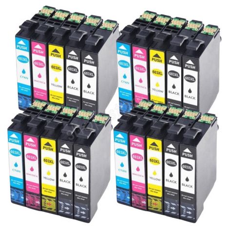 Pack de Cartouches 603 XL Compatibles pour Imprimante EPSON 603 XL