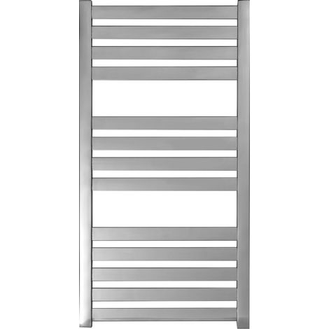 Algarve (Vas) Stainless Steel Towel Rail 500 x 960mm (1/2)